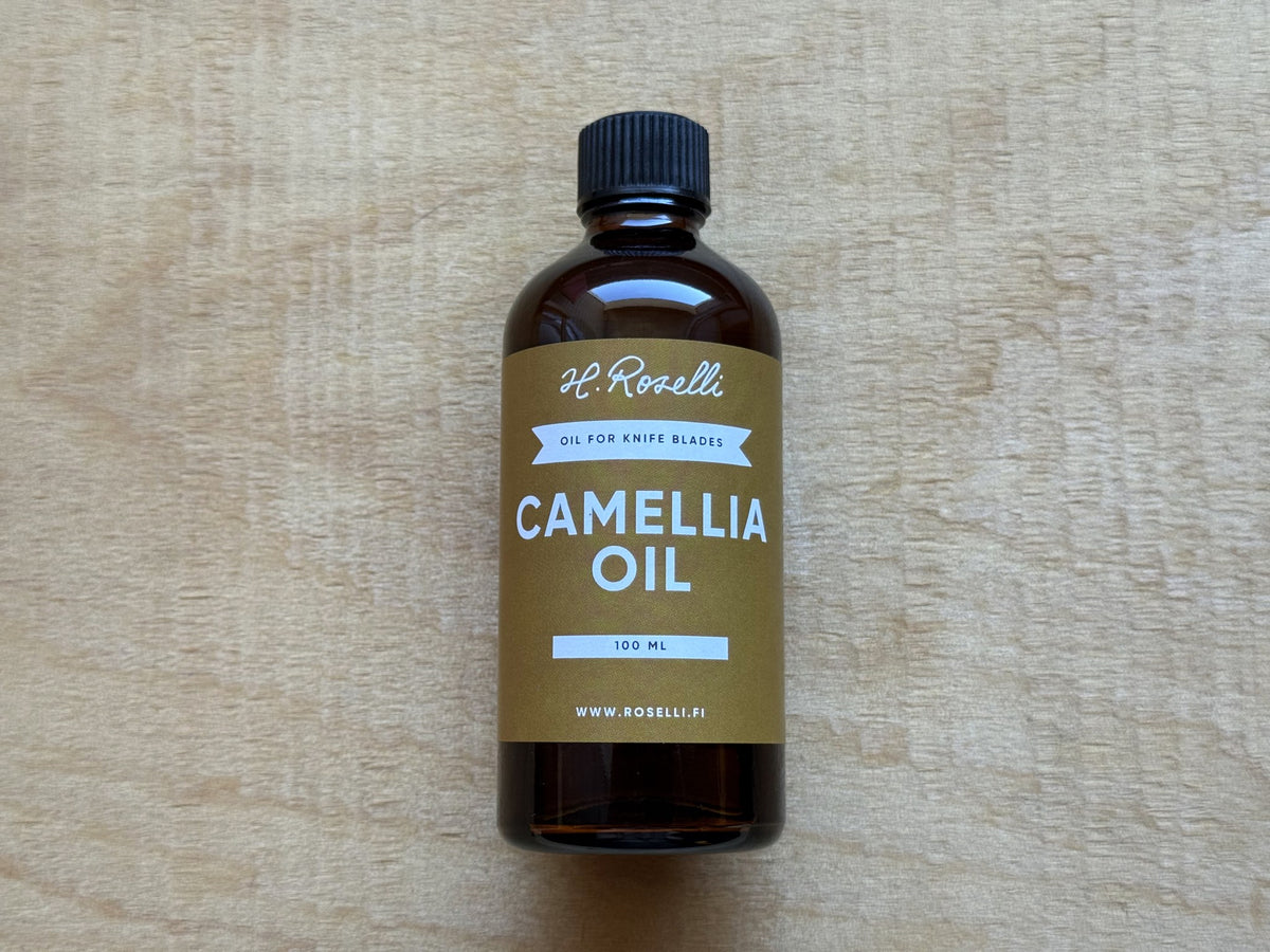 Roselli Camellia Oil, 100 ml amber bottle