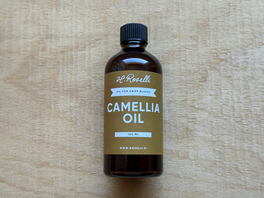 Roselli Camellia Oil, 100 ml amber bottle